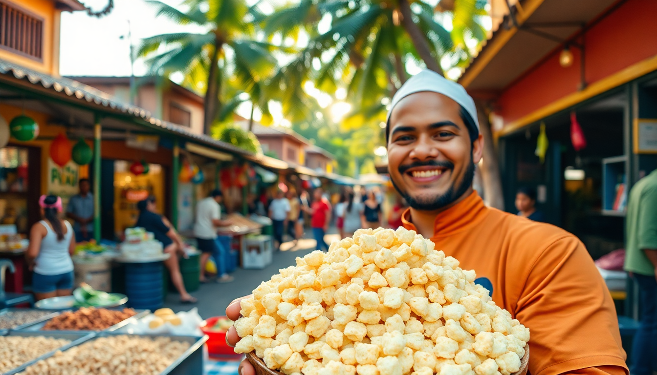 Découvrez la Farine de Manioc Soufflée, le Snack Brésilien Léger et Savoureux