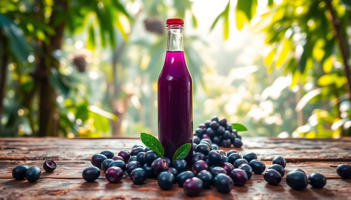 Le Sirop D'acai (Xarope de Açaí) - Une Explosion de Saveurs Brésiliennes