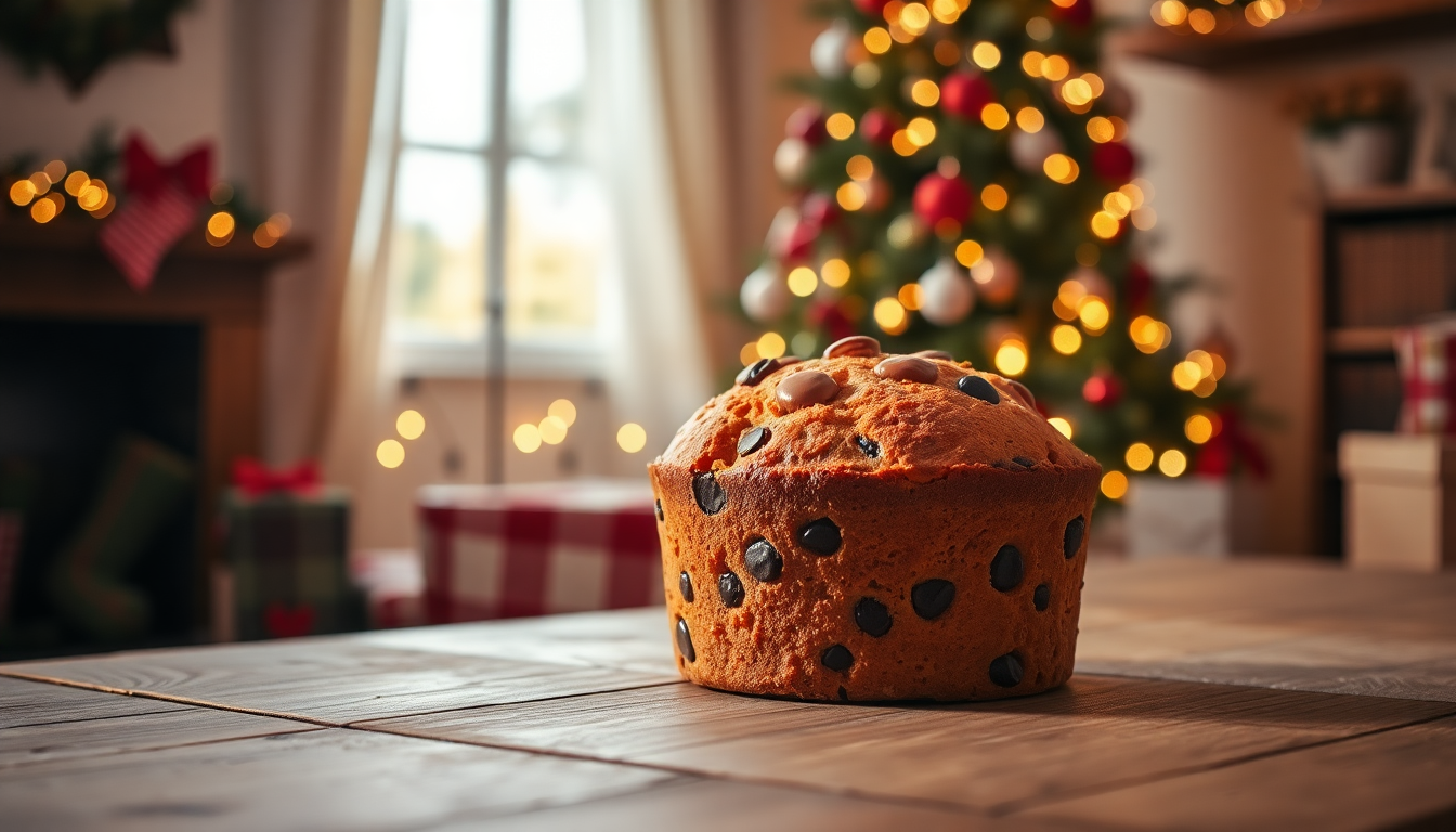 Le Mini Panettone au Chocolat, un délice brésilien pour vos fêtes de Noël