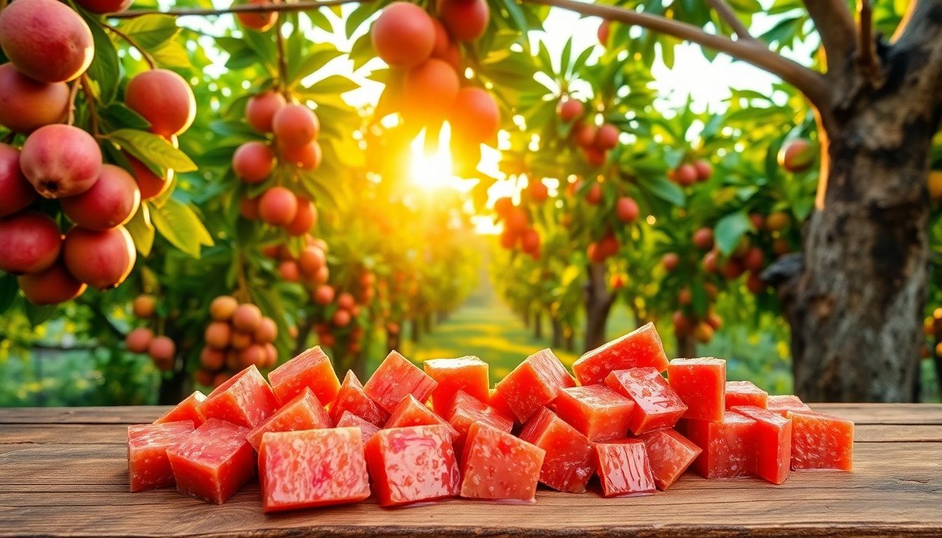 Découvrez la Goiabada Poli, une pâte de fruit à la goyave délicieuse et authentique