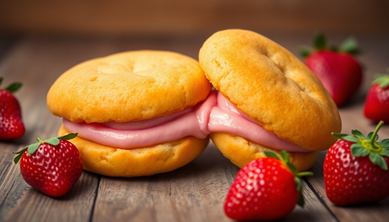 Les Biscuits Fourrés Fraise Trakinas : Un Délice Brésilien à Savourer