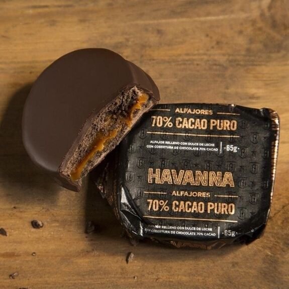 Alfajores 70% Cacao Pur (Alfajores 70% Cacao Puro)- HAVANNA - 585g