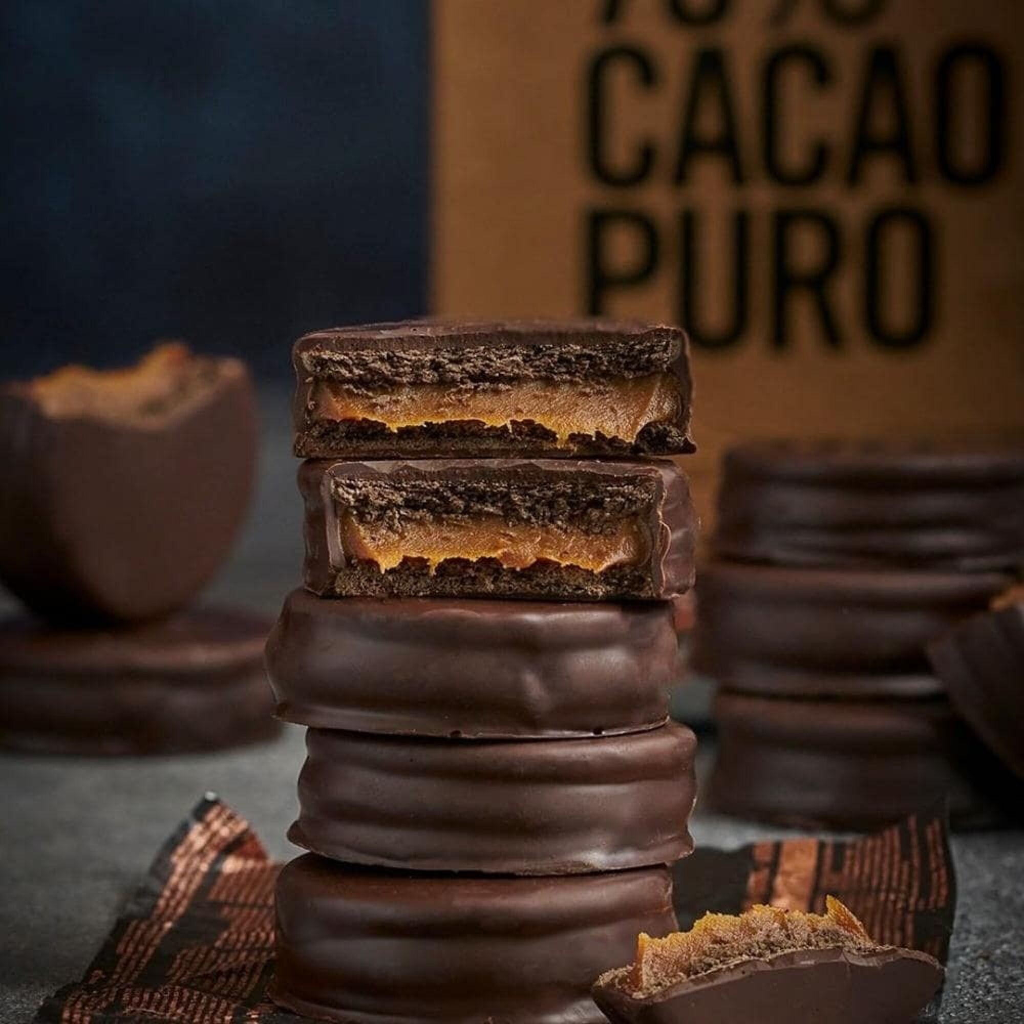 Alfajores 70% Cacao Pur (Alfajores 70% Cacao Puro)- HAVANNA - 585g