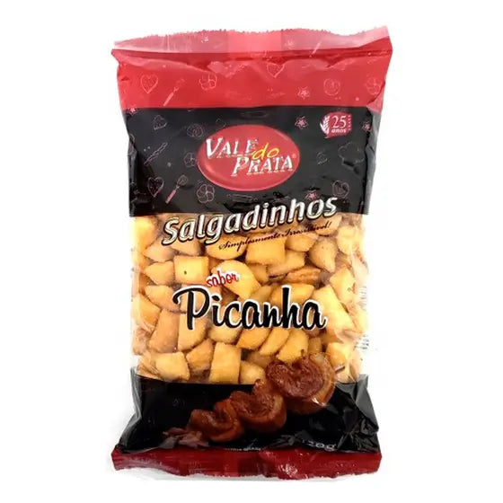 Snack saveur Picanha (Salgadinho saveur picanha) - VALE DO PRATA - 120g