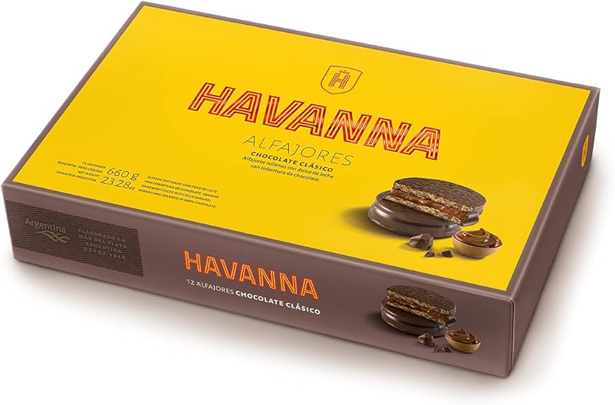 Alfajor au Cocolat (Alfajor de Chocolat) - LA HAVANE - 660g