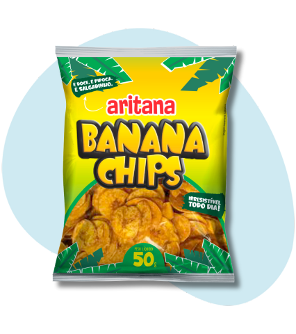 Chips de banane (Chips de banana) - ARITANA - 50g