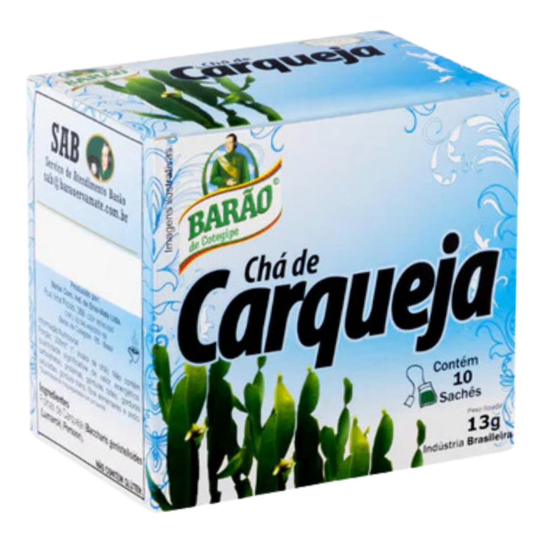 Chá de Carqueja - BARÃO - 13g - Contém 10 sachês