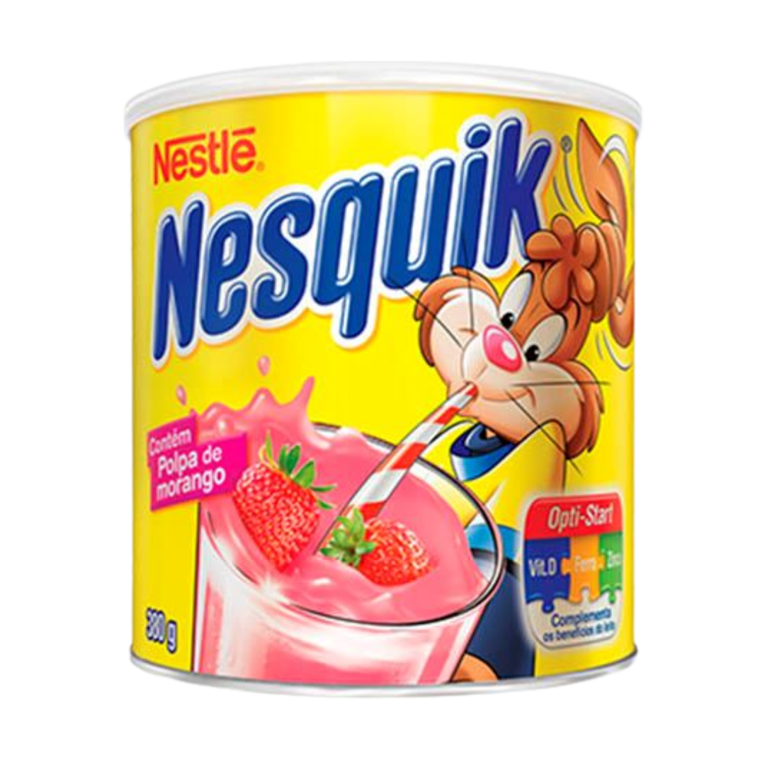 Nesquik de Morango - NESTLÉ - 380g - Promoção