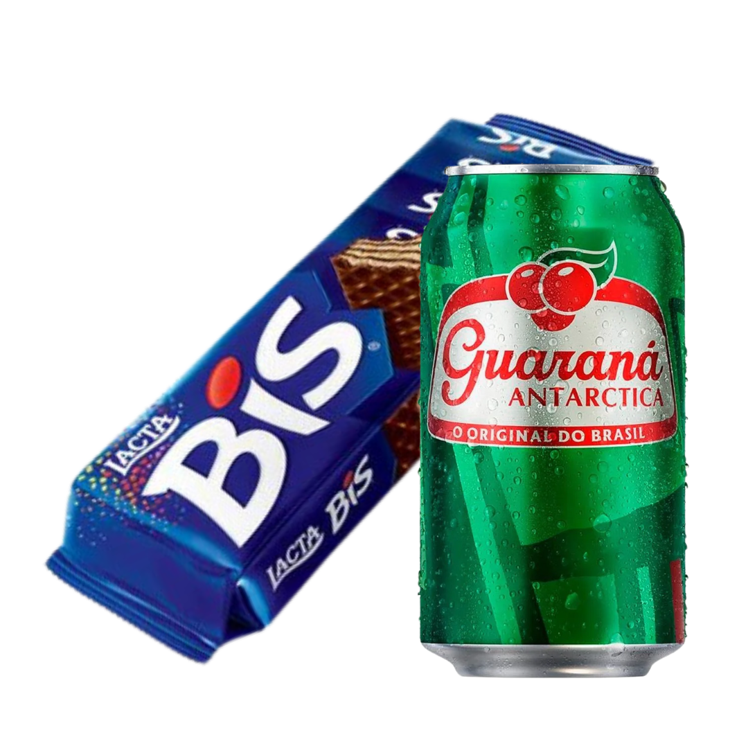 Combinaison Parfaite - Chocolat BIS Traditionnel - LACTA - 100,8g + Guaraná Antarctica - 330ml