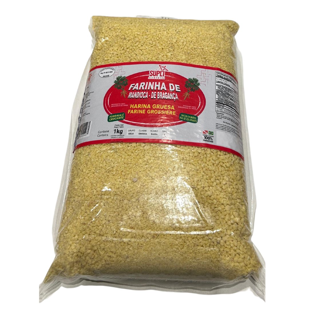 Farine de Manioc de Bragança (Farine de Manioc de Bragança) - SUPLI Alimentos - 1 kg