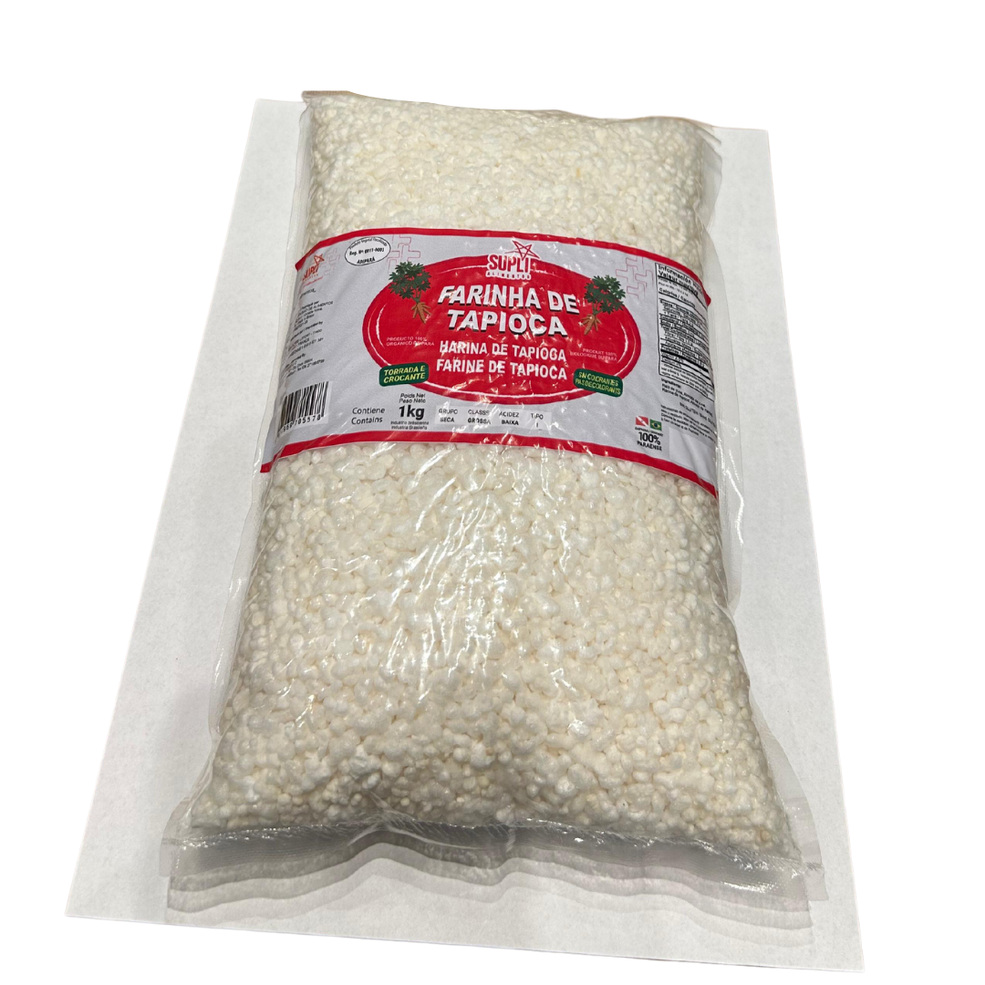 Soufflé à la Farine de Manioc (Type de Tapioca Floqué Isopor) - SUPLI Foods - 200g