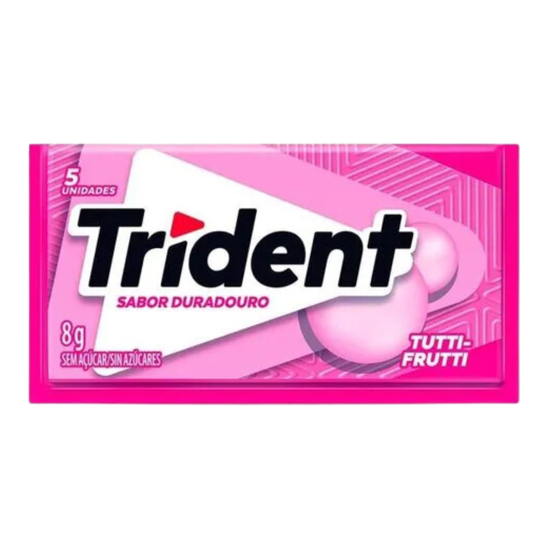 Chiclete Tutti-Fruti - TRIDENT - 8g - unidade