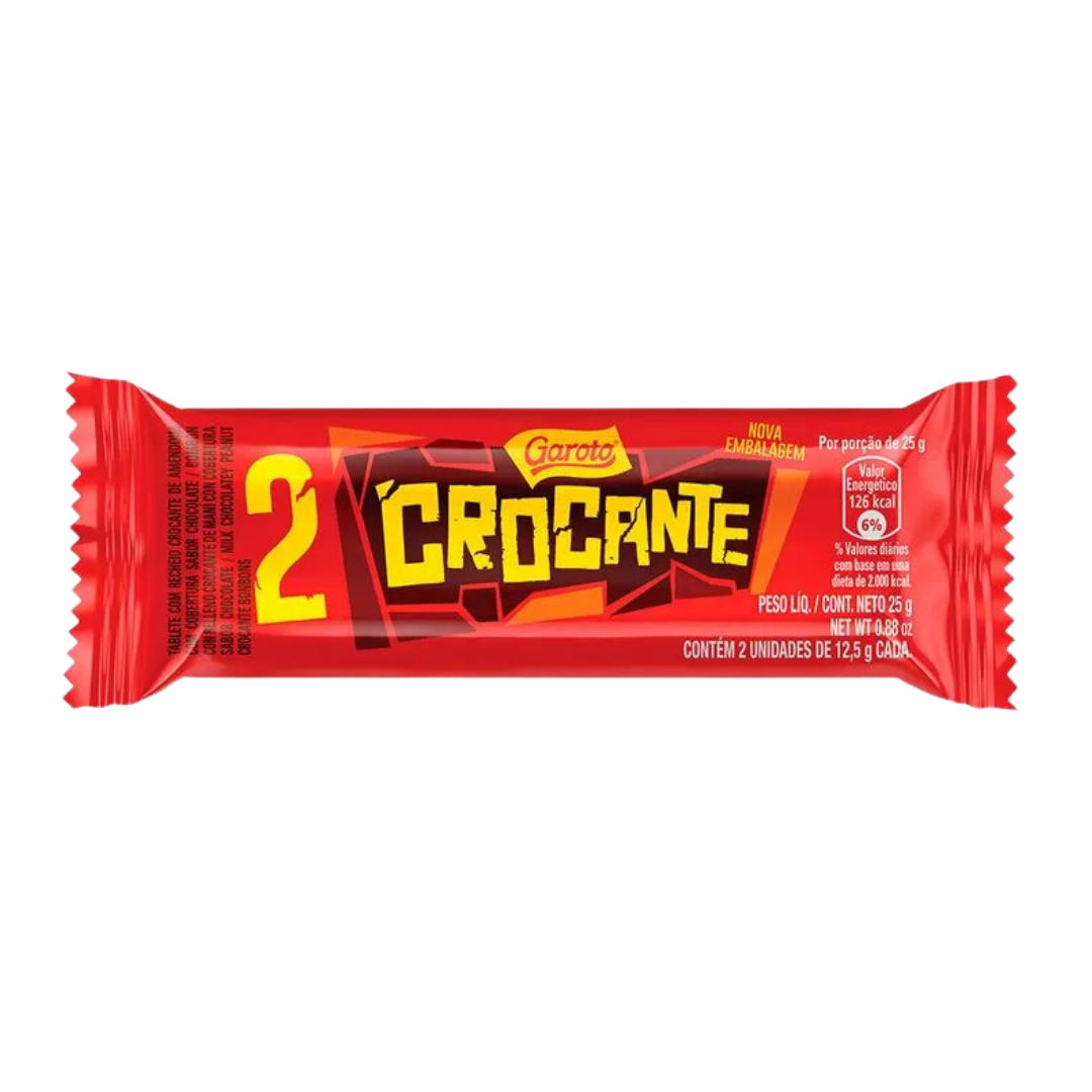 Chocolate Crocante - GAROTO - 25g