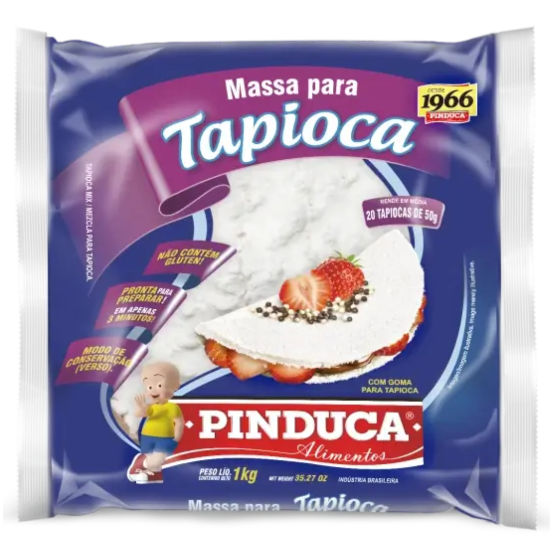 Tapioca Hidratada - PINDUCA - 1Kg - Mon Petit Brésil