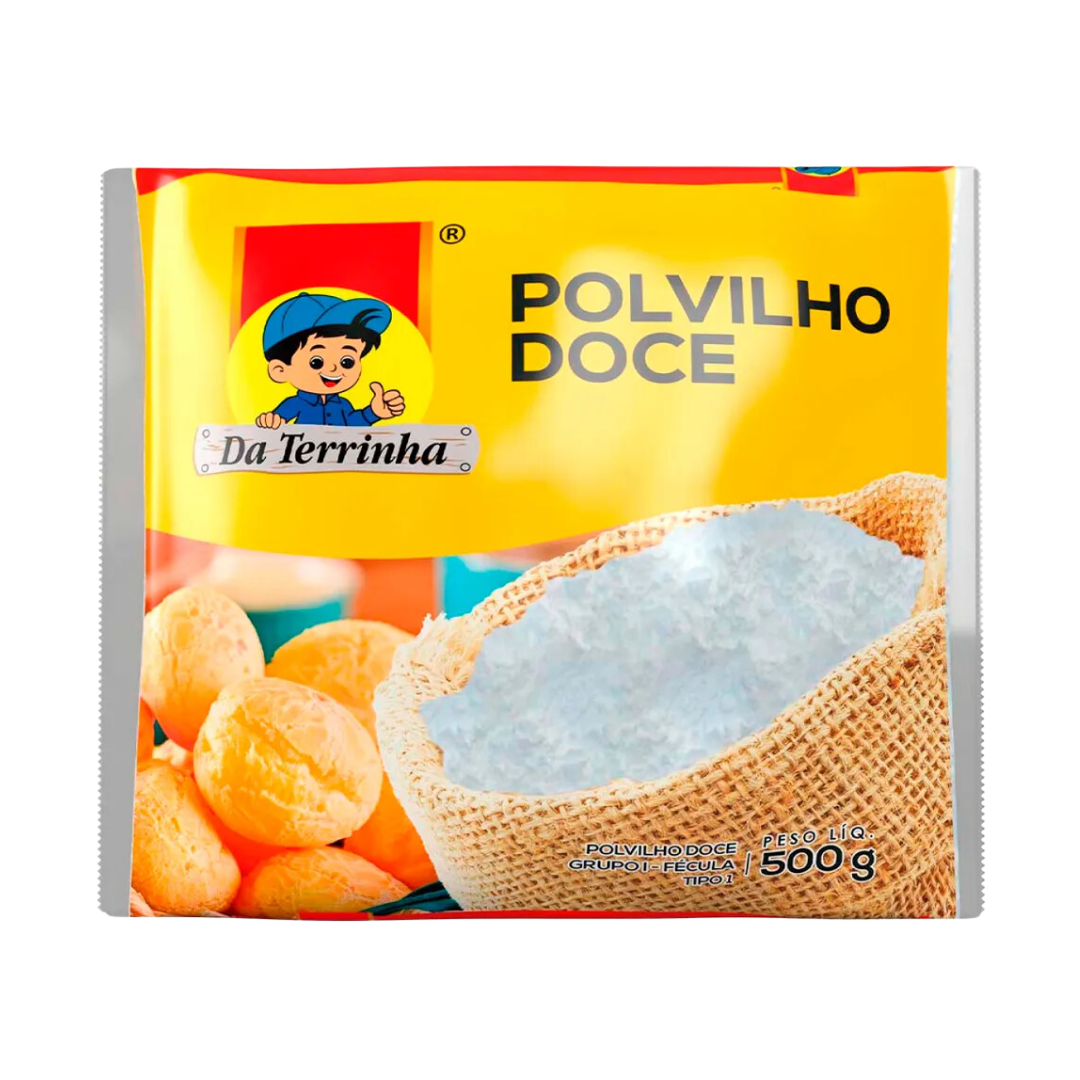 Sweet Cassava Starch (Polvilho Doce) - FROM THE LAND - 500g