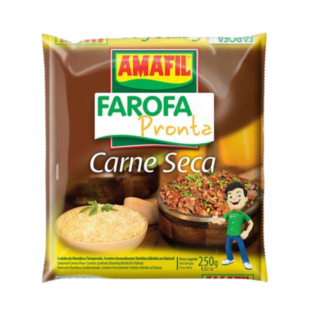 Farofa Ready-Dried Meat - AMAFIL - 250g