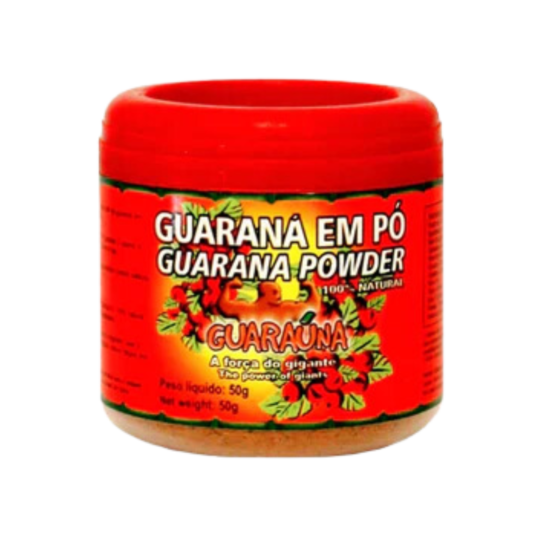 Guaraná em pó - GUARAÚNA - 50g