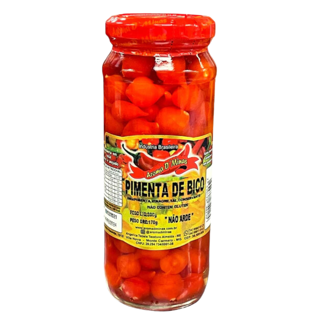 Piments Biquinho (Pimenta Biquinho) - AROMA DE MINAS - 170g