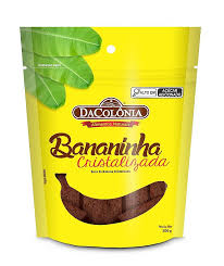 Barres de Pâte de fruits à la banane (Bananinha Cristalizada) - DACOLONIA - Sachet 200g