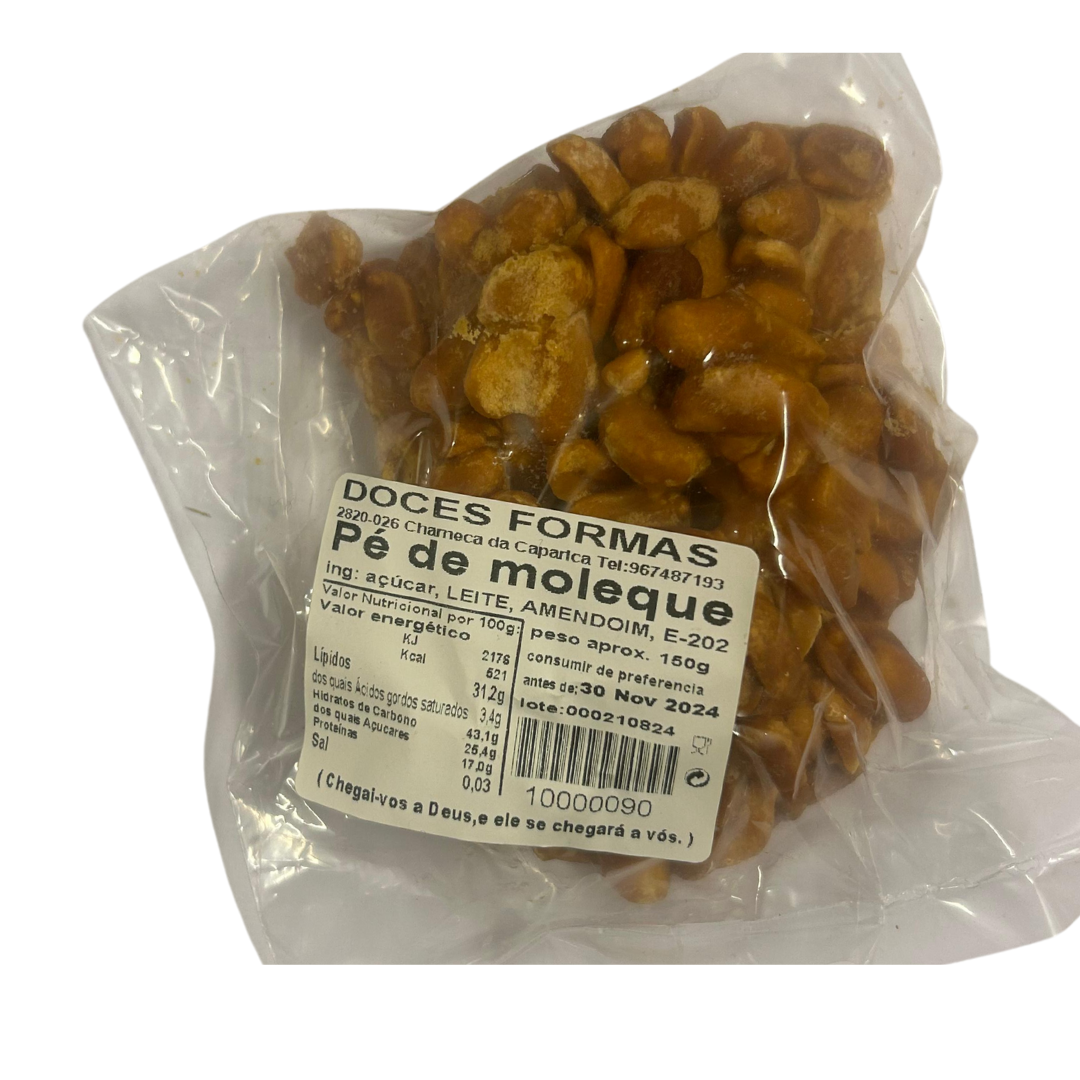 Pé de Moleque DOCES FORMAS - 150g - Promoção