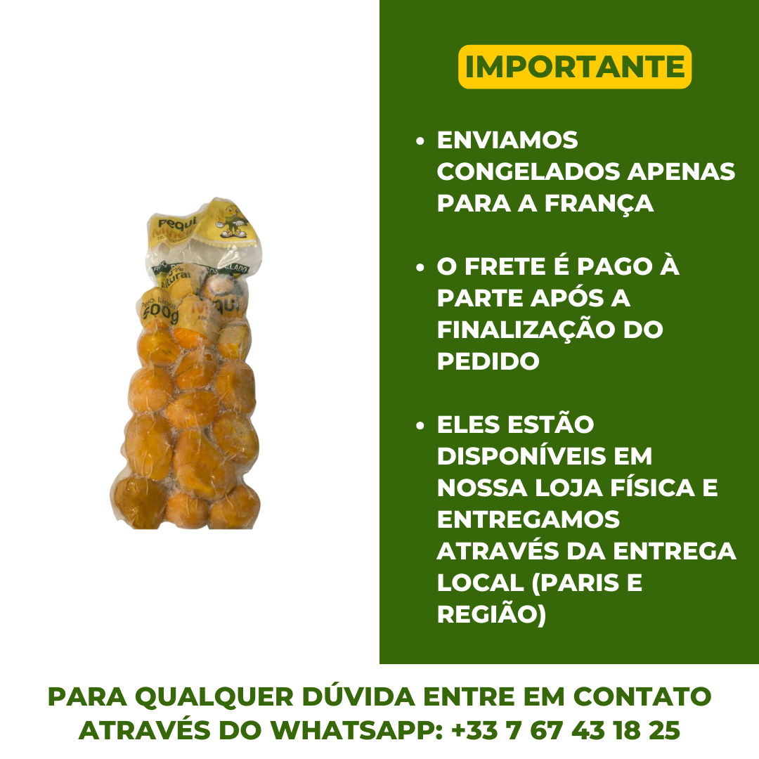 Pequi Congelé du Minas Gerais (Pequi congelé du Minas Gerais) - 500g