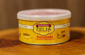 Pâte de fruit à la banane en boite (Doce de Banana Cremoso Lata) - Zélia - 400g