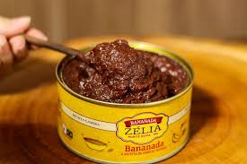 Pâte de fruit à la banane en boite (Doce de Banana Cremoso Lata) - Zélia - 400g