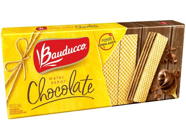 Gaufres Fourrée au chocolat (Waffer Recheado de Chocolate) - BAUDUCCO - 140g