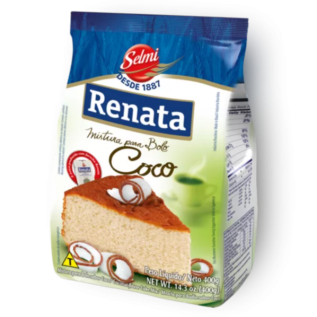 Mistura para Bolo de Coco - RENATA - 400g - Promoção - Mon Petit Brésil