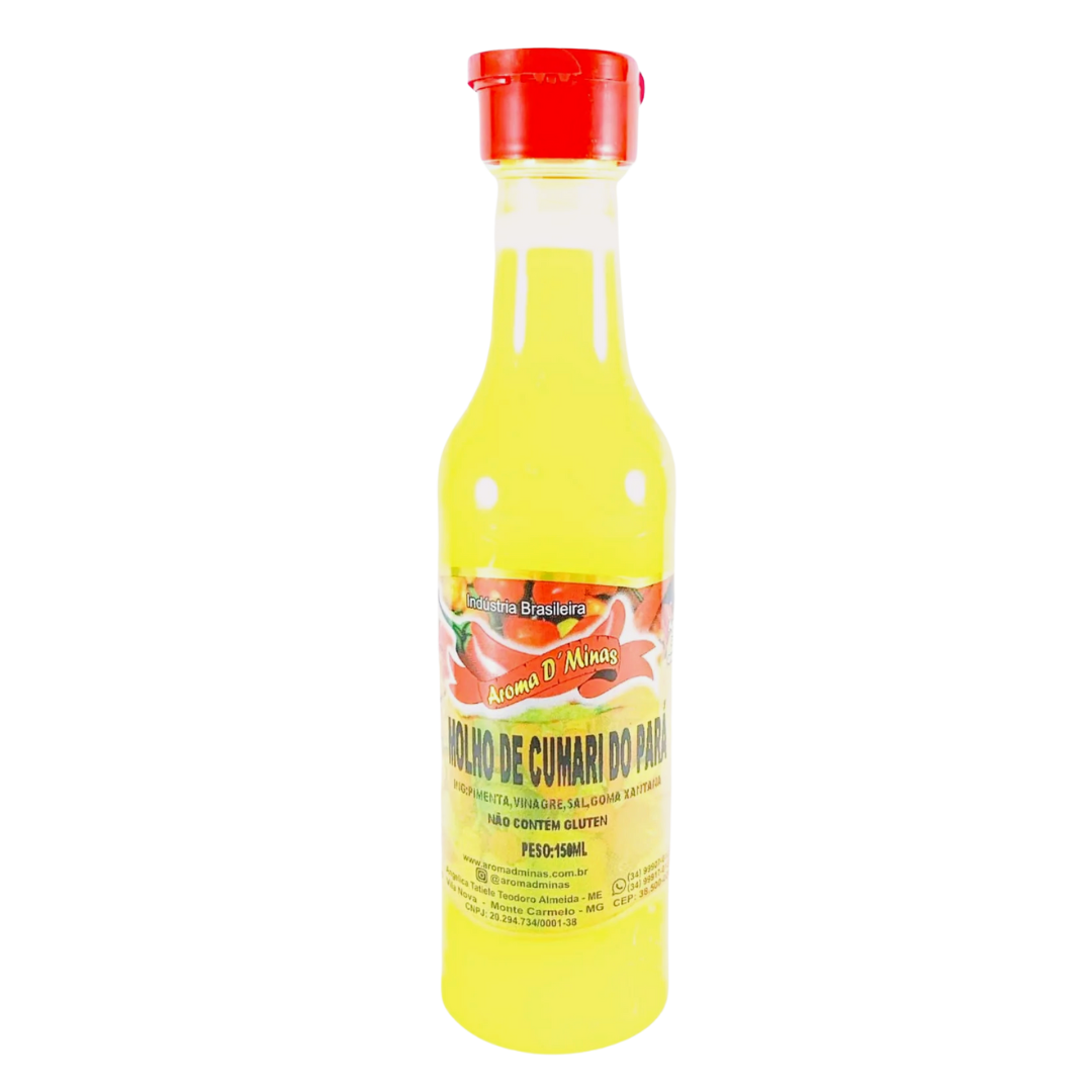 Sauce Piment CUMARI du Pará (Molho de Pimenta Cumari do Pará) - AROMA DE MINAS - 150ml - Promotion