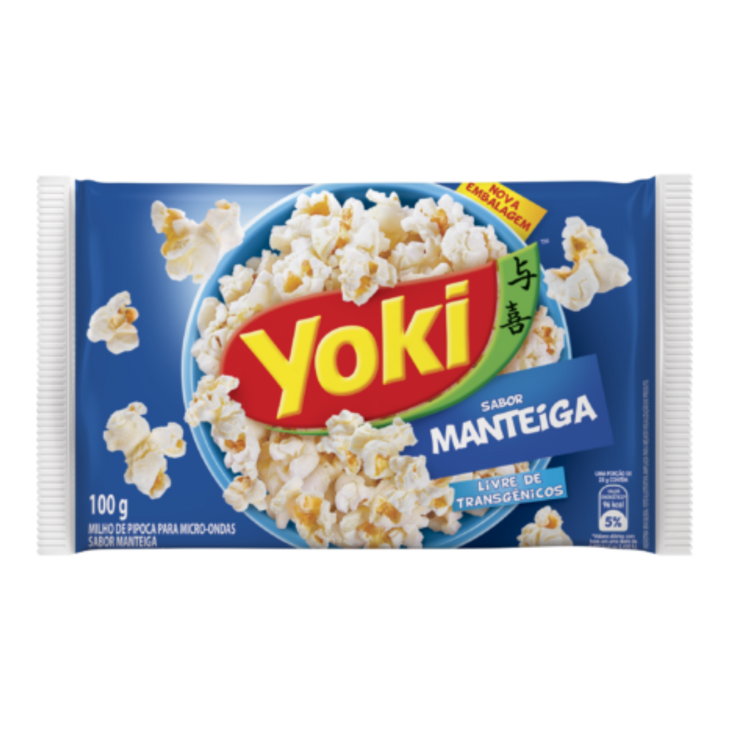 Popcorn Al Microonde Gusto Burro (Pop-corn micro-ondes) - YOKI - 100g