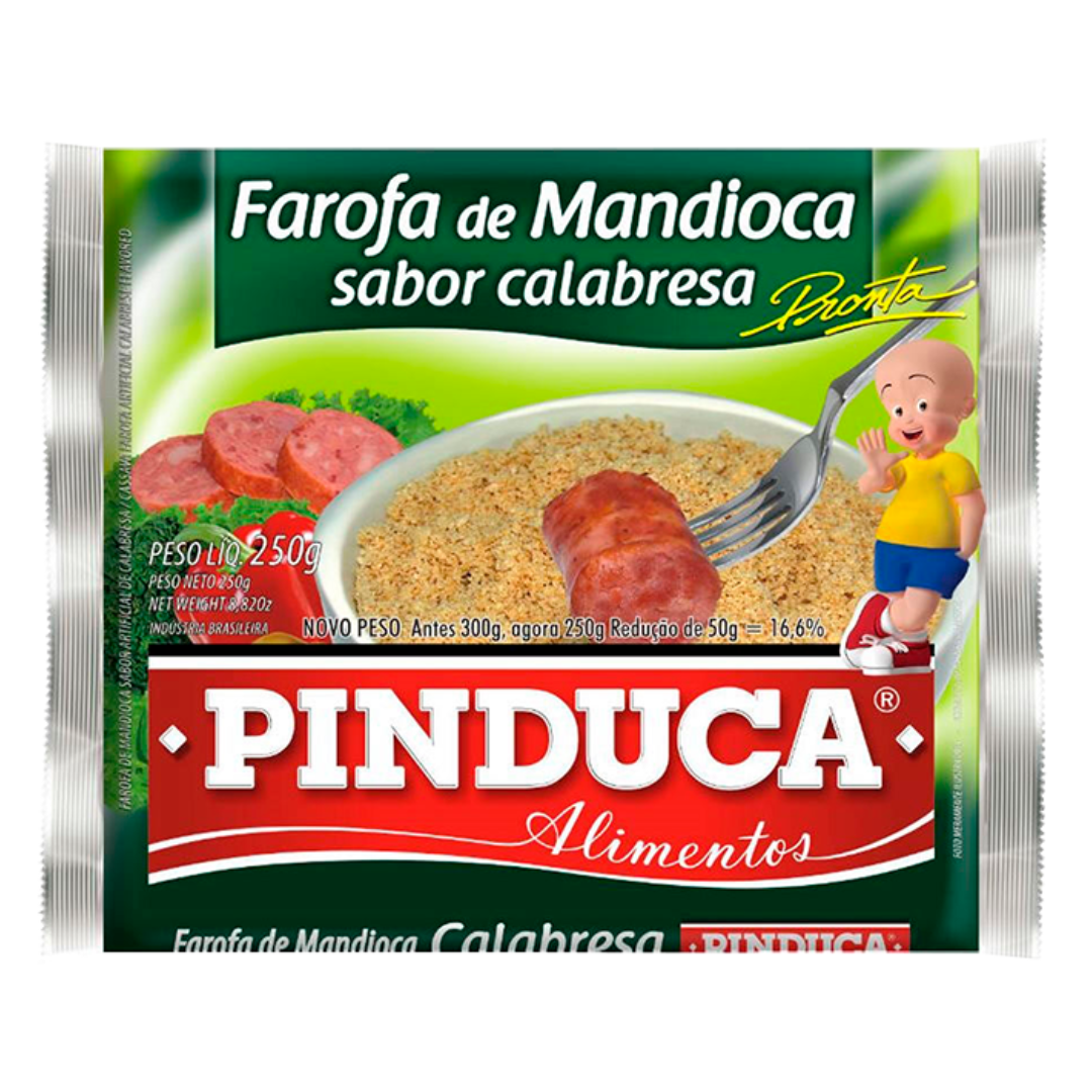 Farofa de manioc Calabresa - PINDUCA - 250g - Promotion