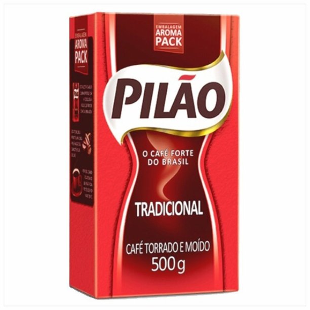 Café Tradicional (Café brésilien traditionnel) - PILÃO - 500g - Mon Petit Brésil